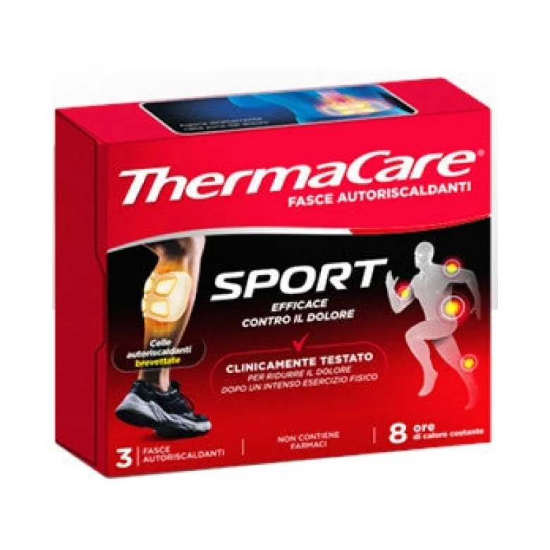 Cerotto Thermacare Sport 8 Ore 3 Pezzi