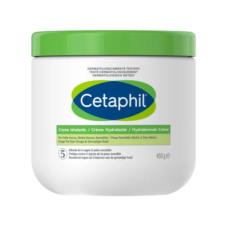 Cetaphil Crema Idratante Pelle Secca 450g Viso e Corpo