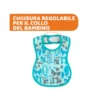Chicco Bavaglini Easy Meal 6+ Mesi 2 Pezzi