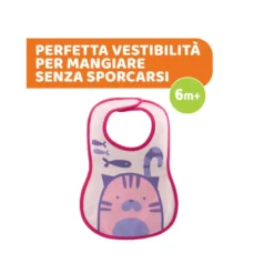 Chicco Bavaglini Easy Meal 6+ Mesi 2 Pezzi