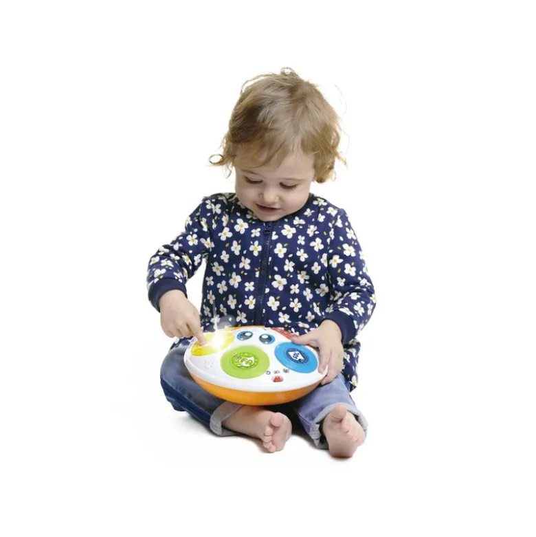 Chicco Gioco Donatello Il Tamburello Happy Music 6-36 Mesi