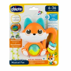 Chicco Gioco Trillino Elettronico Volpe 6-36 Mesi