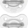 Chicco Gommotto Silicone Crystal 2-6 Mesi 2 Pezzi