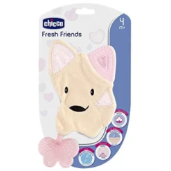 Chicco 3 in 1 L'amico dei dentini conmassaggiagengive morbido e fresco rosa 4m+