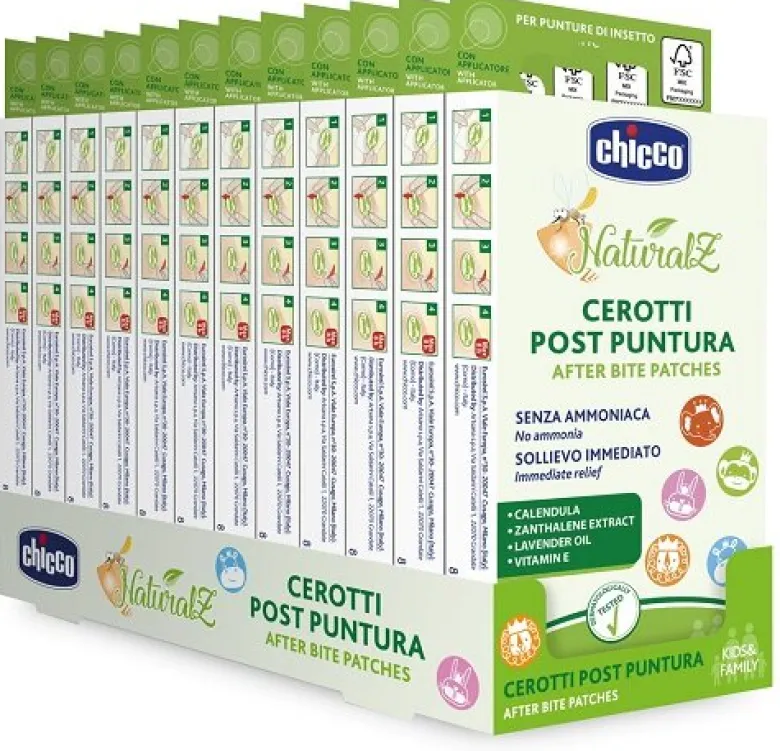 Chicco NaturalZ Cerotti Dopo Puntura 30 Pezzi