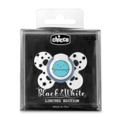 Chicco PhysioForma Succhietto Comfort Black&White Limited Edition 16-36m 1 pezzo fantasie assortite