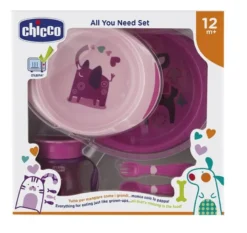 Chicco Set Pappa colore Rosa 12+ mesi