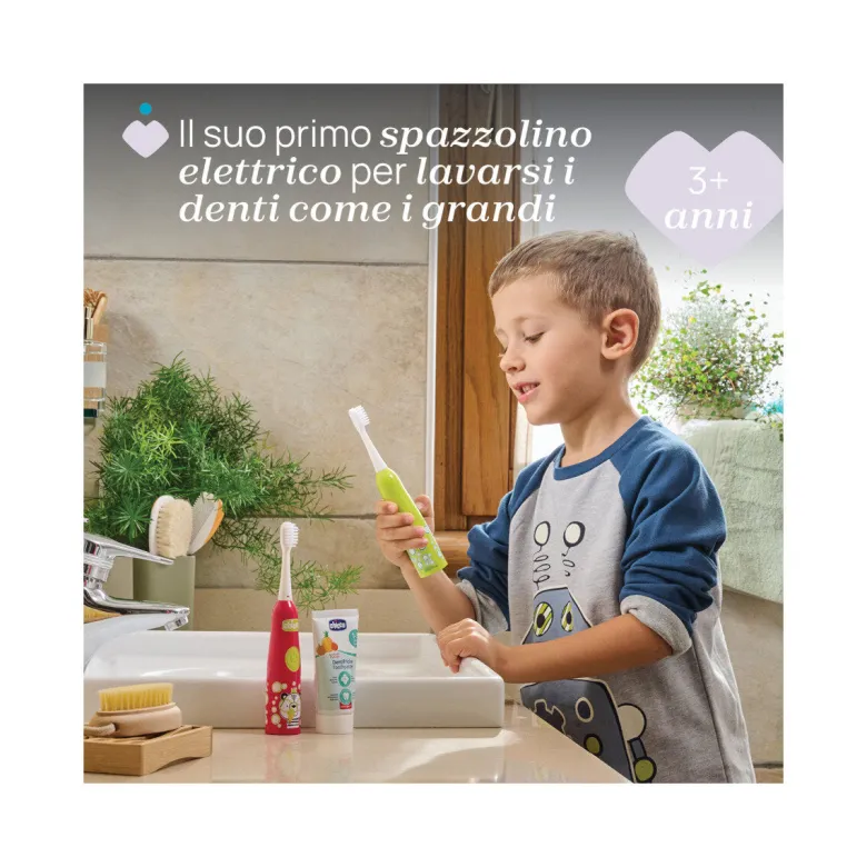Chicco Spazzolino Elettrico Tigre 3+ Anni