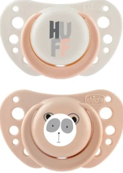 Chicco Succhietto Air Rosa Silicone 2-6 Mesi 2 Pezzi