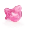 Chicco Succhietto Gommotto Physio 16 - 36 mesi silicone rosa bimba
