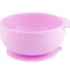 Chicco Take Eat Easy Ciotola in silicone con ventosa colore rosa 1 pezzo 6m+