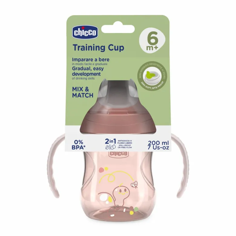 Chicco Tazza Training Colore Rosa 6m+