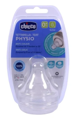 Chicco Tettarella Perfect 5 Physio +0 mesi anticolica 2 Pezzi