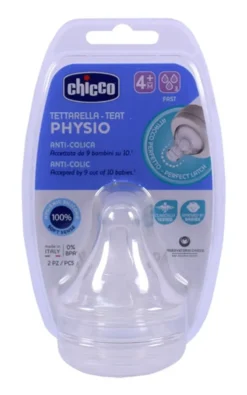 Chicco Tettarella Perfect 5 Physio +4 mesi anticolica 2 Pezzi