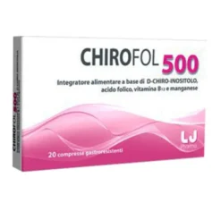 Chirofol 500 integratore alimentare 20 compresse gastroresistenti