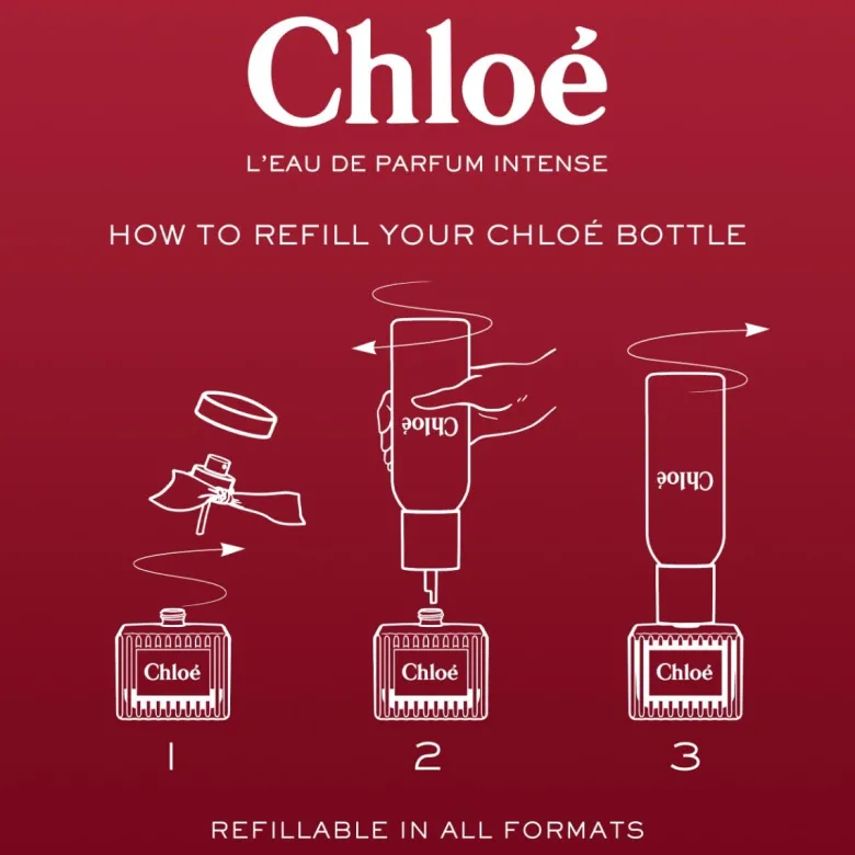 Chloé l’Eau de Parfum Intense Donna Ricarica 150ml