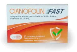 Cianofolin Fast vitamine e minerali 30 compresse orosolubili