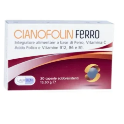 Cianofolin Ferro integratore alimentare 30 capsule