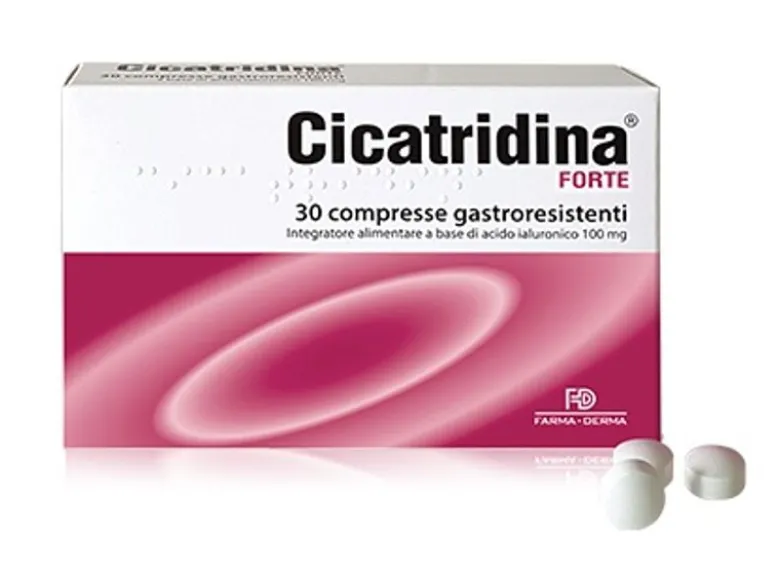 Cicatridina Forte integratore alimentare di acido ialuronico 30 compresse