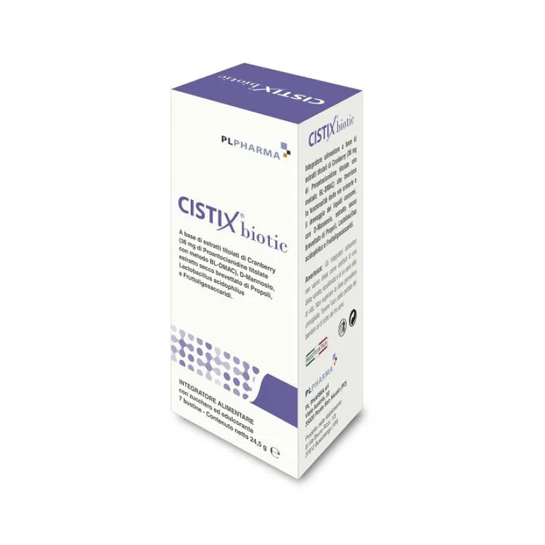 Cistix Biotic utile per il benessere delle vie urinarie 7 bustine