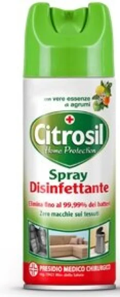 Citrosil Home Protection Spray Disinfettante Per Superfici Con Vere Essenze Di Agrumi 300ml