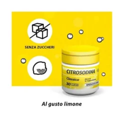 Citrosodina Masticabile Digestivo per Pesantezza di Stomaco 30 Compresse Masticabili senza zucchero