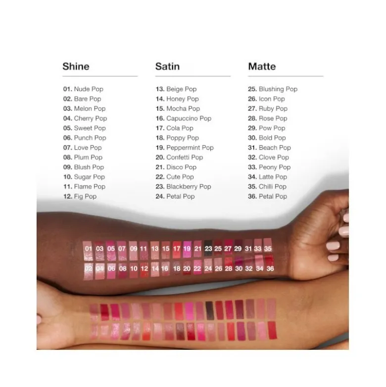 Clinique Pop Longwear Lipstick Rossetto Matte Clove
