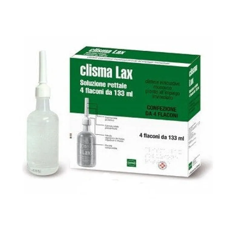 Clismalax 4 clismi da 133 ml ciascuno