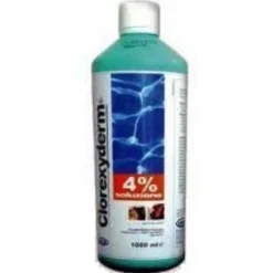 Clorexyderm Soluzione 4% 1000ml - Antisettico per Animali
