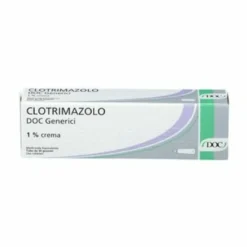 Clotrimazolo Doc Crema 1% micosi della pelle e delle pieghe cutanee 30g