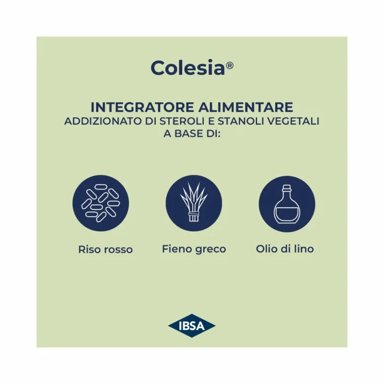 Colesia Per Il Metabolismo E Il Colesterolo 30 Capsule Molli