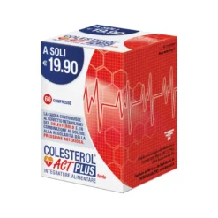 Colesterol Act Plus Forte 60 Compresse - Integratore Naturale