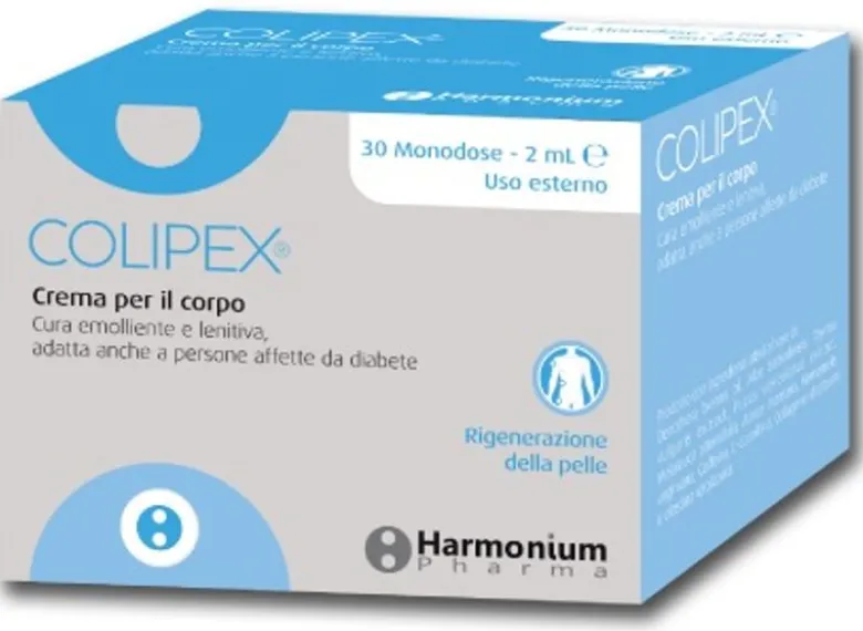 Colipex Crema per il corpo emolliente e lenitiva 30 bustine monodose