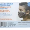 Colipra Mascherina Filtrante Idrorepellente Lavabile 6-14 Anni Bambino colore grigio 1 pezzo