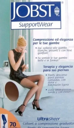 Collant jobst a compressione graduata 70 denari TAGLIA 4 NATUREL