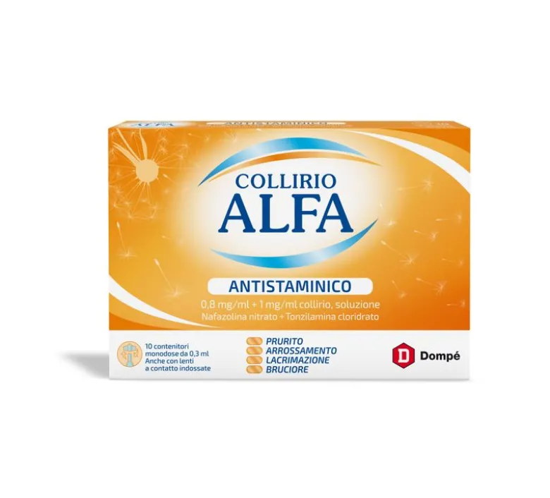 Collirio Alfa Antistaminico 10 contenitori monouso