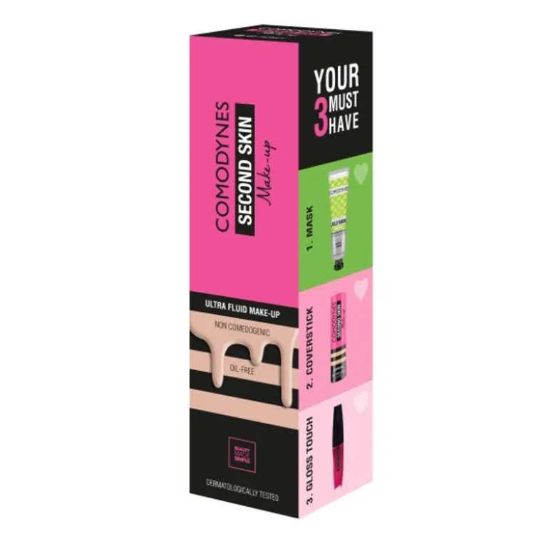 Comodynes Ultra fluid Make Up Fondotinta fluido colore n.01 Honey 30ml