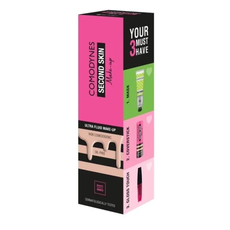 Comodynes Ultra fluid Make Up Fondotinta fluido colore n.01 Honey 30ml