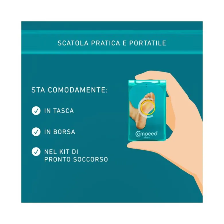 Compeed Cerotti Per Duroni taglia media 6 pezzi