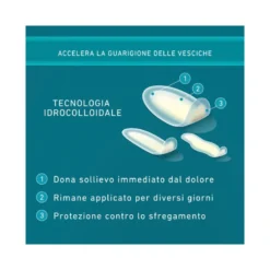 Compeed cerotti per vesciche formati misti 5 pezzi