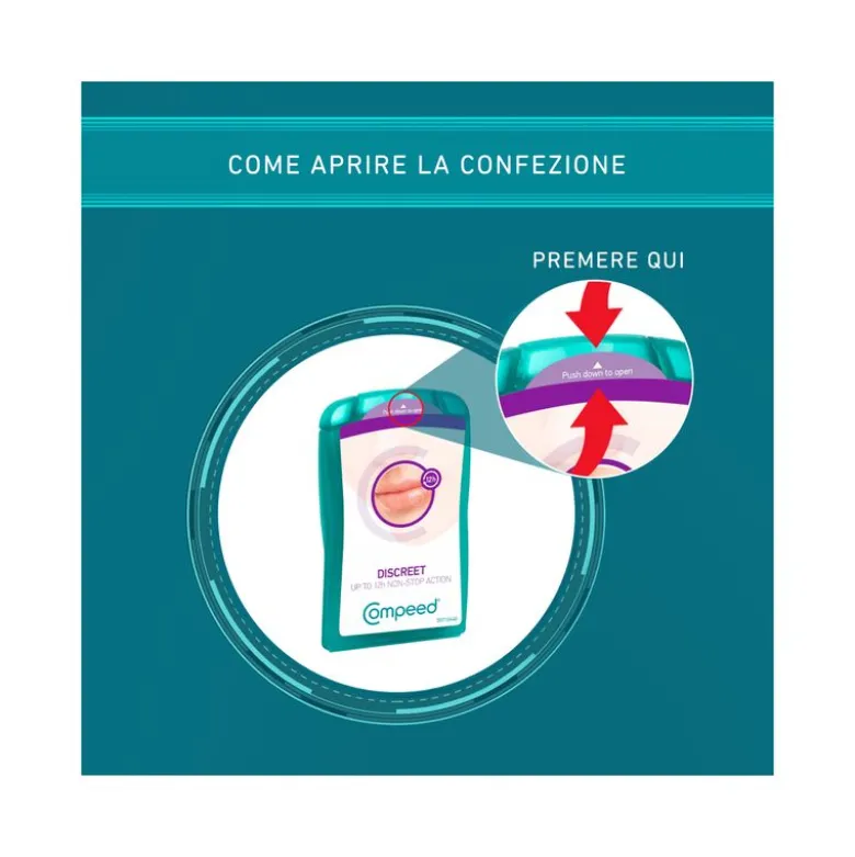 Compeed Herpes Labiale 15 Pezzi - Sollievo Immediato e Discreto