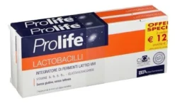2 confezioni di Prolife Lactobacilli integratore di fermenti lattici vivi