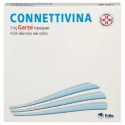 Connettivina 10 Garze cicatrizzanti 2 Mg 10x10