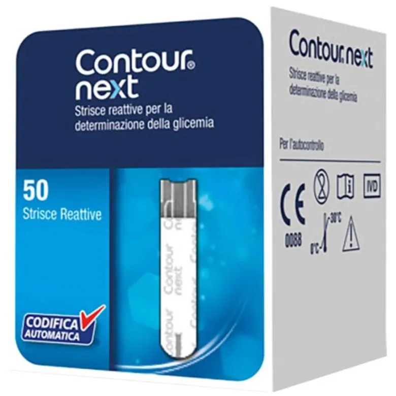 Contour Next Glicemia 50 Strisce - Misurazione Precisa e Affidabile