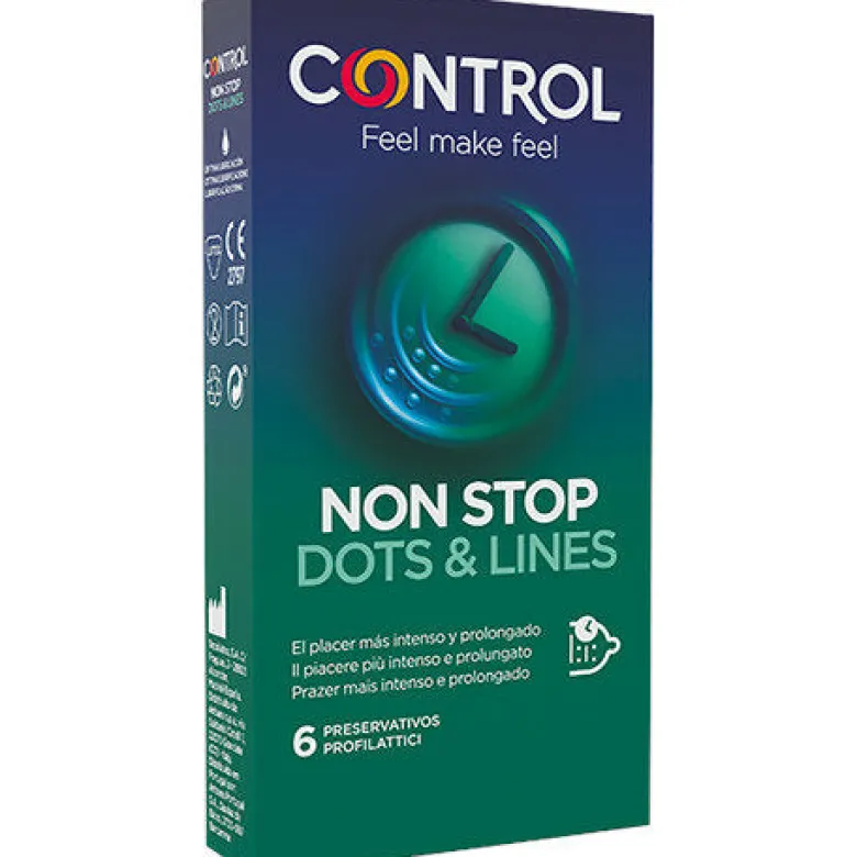 Control Non Stop Dots&Lines 6 Pezzi