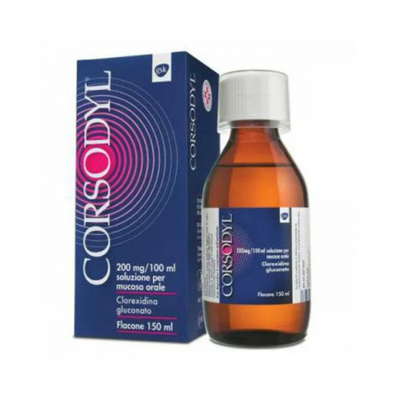 Corsodyl Collutorio Disinfettante Cavo Orale Prima Dopo Estrazioni Denti Antiplacca No Alcool 150ml