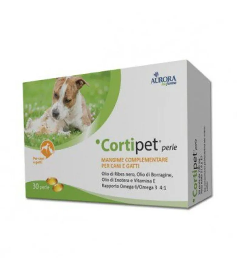 Cortipet mangime complementare per cani e gatti 30 perle