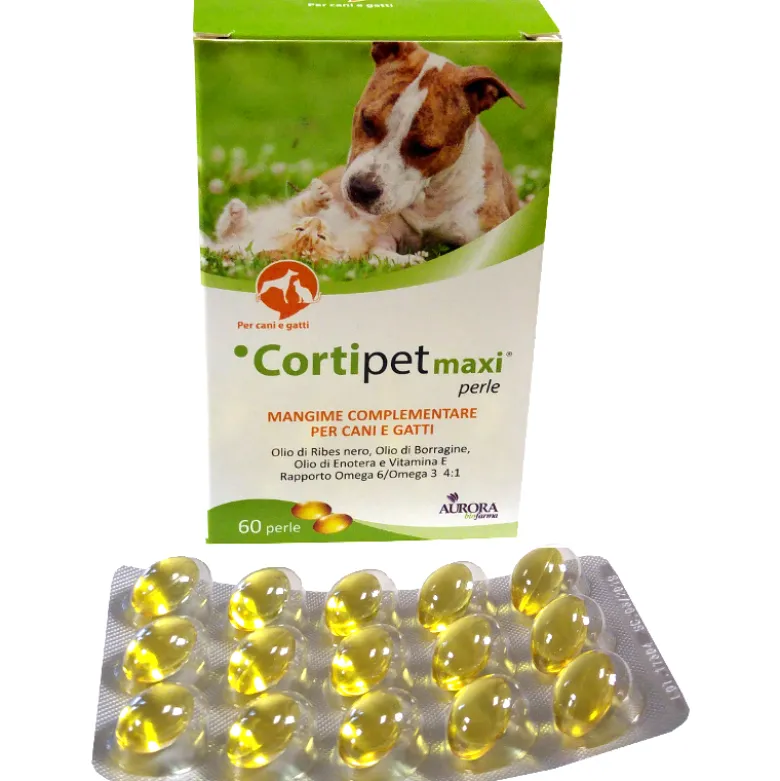 Cortipet Maxi Perle Mangime Complementare Per Cani e Gatti 60Prl
