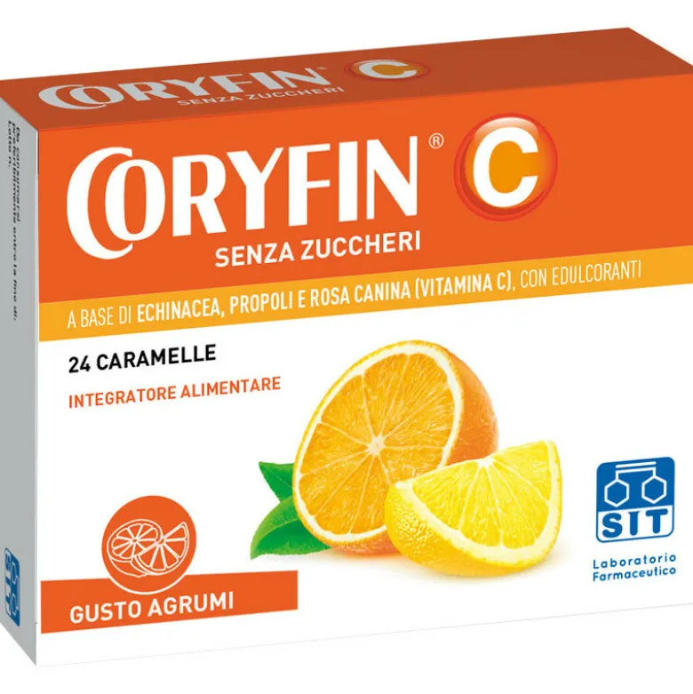 Coryfin C Senza Zucchero Agrumi 48g