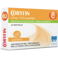 Coryfin C 100 tosse e raucedine 24 caramelle